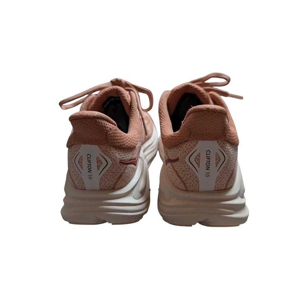 Hoka Clifton 10 Womens Running Shoes Rose Pink Athletic Sneakers 1150911